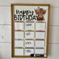 Watercolor Floral Highland Cow Classroom Bundle
