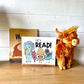 Let's Read Childrens Book wood Sign