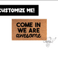 Custom Door Mat- We Design with You!