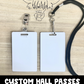 CUSTOM to your theme Acrylic Classroom Hall Passes