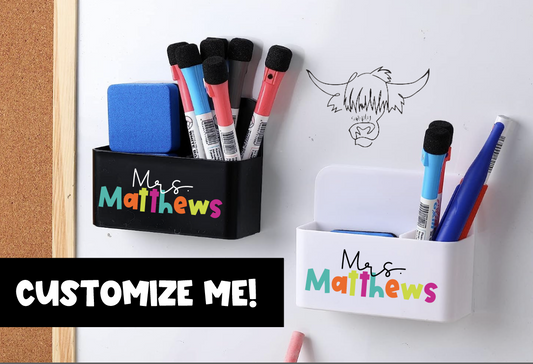 Custom Whiteboard Eraser Marker Magnetic Holder
