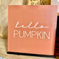 Muted Fall 2023 Bundle Collection Turkey pumpkin gobble burnt orange mustard yellow leaves wood sign