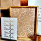 Muted Fall 2023 Bundle Collection Turkey pumpkin gobble burnt orange mustard yellow leaves wood sign