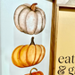 Muted Fall 2023 Bundle Collection Turkey pumpkin gobble burnt orange mustard yellow leaves wood sign