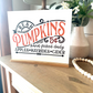 Fresh pumpkins hand picked fall 2023 new wood sign
