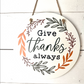 Fall farmhouse new  Circle Door Hanger