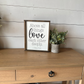 Above all things love each other deeply 1 Peter 4:8 new wood sign