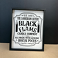 Black flame candle co sanderson sisters hocus pocus 2023 new wood sign
