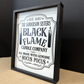 Black flame candle co sanderson sisters hocus pocus 2023 new wood sign