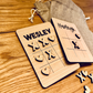 Personalized DIY Valentine's Day Tic Tac Toe Game Kid's Kit Arts and Craft wood sign