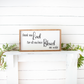 Thank you Lord for all you have Blessed me with new wood family sign