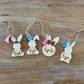 Easter bunny engraved personalized Easter Basket tag
