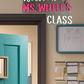 Welcome to  Personalized 3D Teacher Name Cut Out Sign
