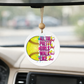 Mom of Both Baseball Softball Car Charm Acrylic Rear View Mirror  double sided print