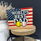 Father’s Day Wooden Shelf Sitter Card | Personalized Keepsake Gift for Dad
