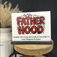 Father’s Day Wooden Shelf Sitter Card | Personalized Keepsake Gift for Dad