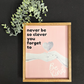 Swifty Never be so clever you forget to be kind wood sign; classroom decor; classroom sign; teacher sign