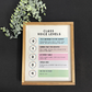 Swifty Class Voice Levels wood sign; classroom decor; classroom sign; teacher sign