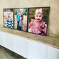 Your Family Photos; Framed Wood Photo Signs