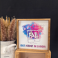 FAIL First Attempt At Learning Classroom Framed Wood Sign