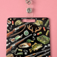 Custom UV Printed Acrylic Badge Buddy + Matching Badge Reel Set