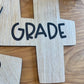 Grade Level Cut Out Signs