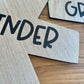 Grade Level Cut Out Signs