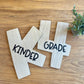 Grade Level Cut Out Signs