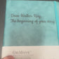 Personalized Pregnancy Journal Custom Engraved Baby Keepsake Notebook