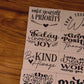 Fortune Sayings Mini Desk Signs; motivation wood sign