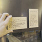 Your actual handwritten Recipe/Letter transferred to wood refrigerator magnet Sign