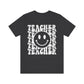 Groovy Teacher Retro Unisex Jersey Short Sleeve Tee