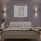 Everyone is welcome asl Printed Wall Tapestry