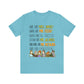 Love like miss honey favorite famous teacher shirt Unisex Jersey Short Sleeve Tee