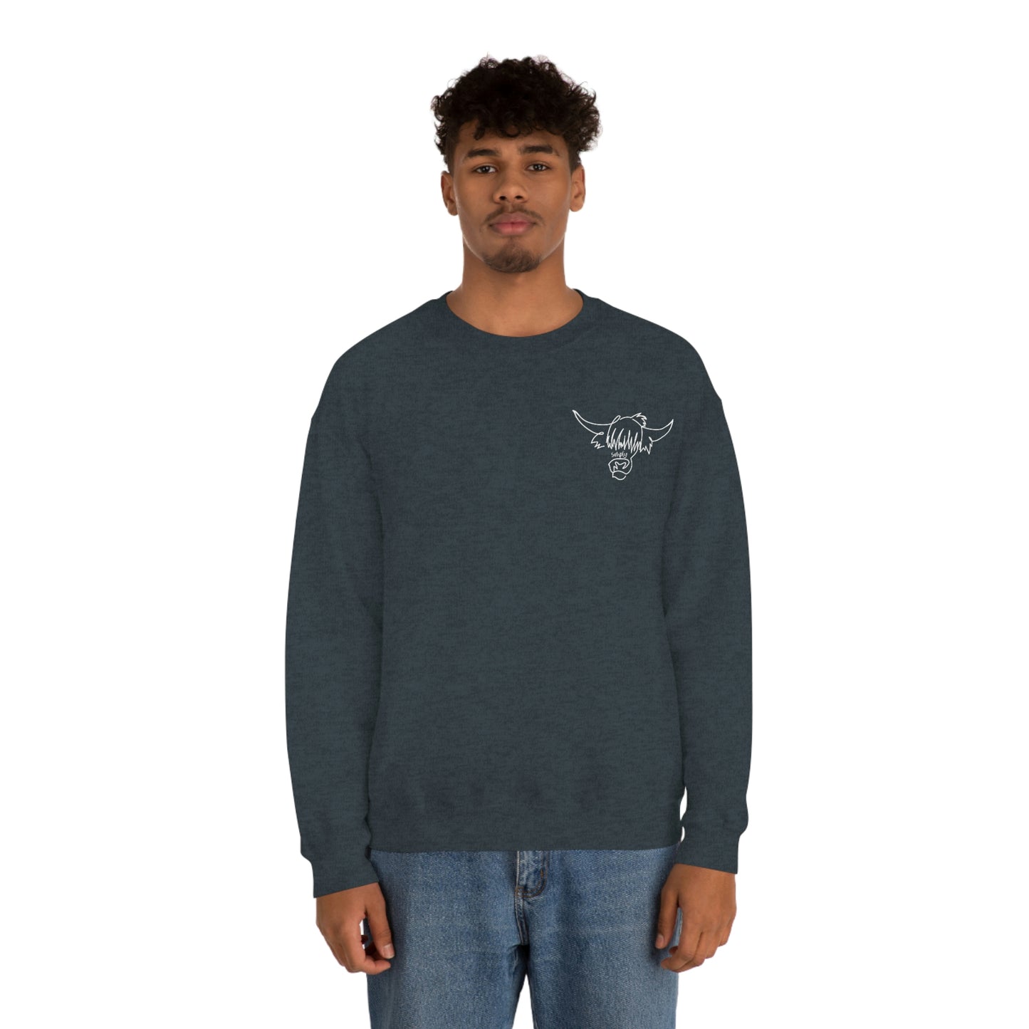 Simply Highland Cow Unisex Heavy Blend™ Crewneck Sweatshirt