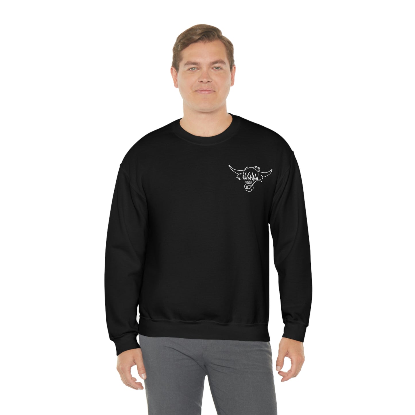 Simply Highland Cow Unisex Heavy Blend™ Crewneck Sweatshirt