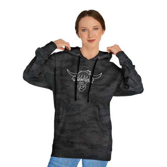 Simply Highland Cow Unisex Hooded Sweatshirt