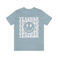 Groovy Teacher Retro Unisex Jersey Short Sleeve Tee
