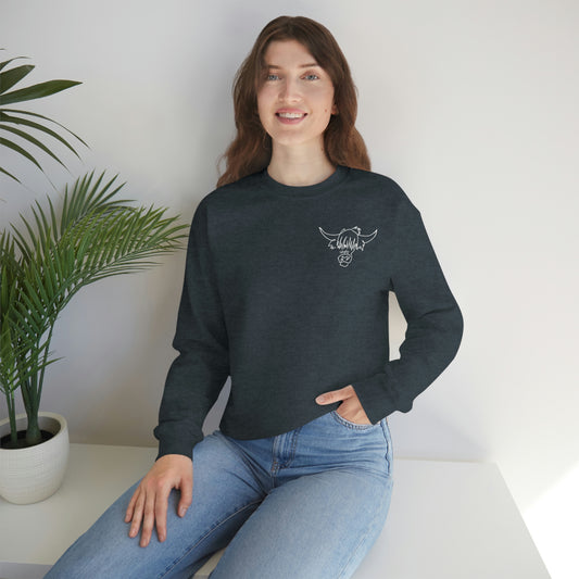 Simply Highland Cow Unisex Heavy Blend™ Crewneck Sweatshirt