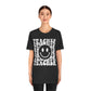 Groovy Teacher Retro Unisex Jersey Short Sleeve Tee
