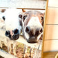 Mini Donkey Faces Long Ears Love Farm Animal wood sign Simply Country Ranch