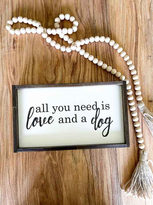 All you need is love and a dog