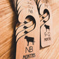 Cattle Ear Tag Baby Milestone cards + closet hangers + Announcement ; photo props; new born; babyshower gift Western Country