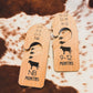 Cattle Ear Tag Baby Milestone cards + closet hangers + Announcement ; photo props; new born; babyshower gift Western Country