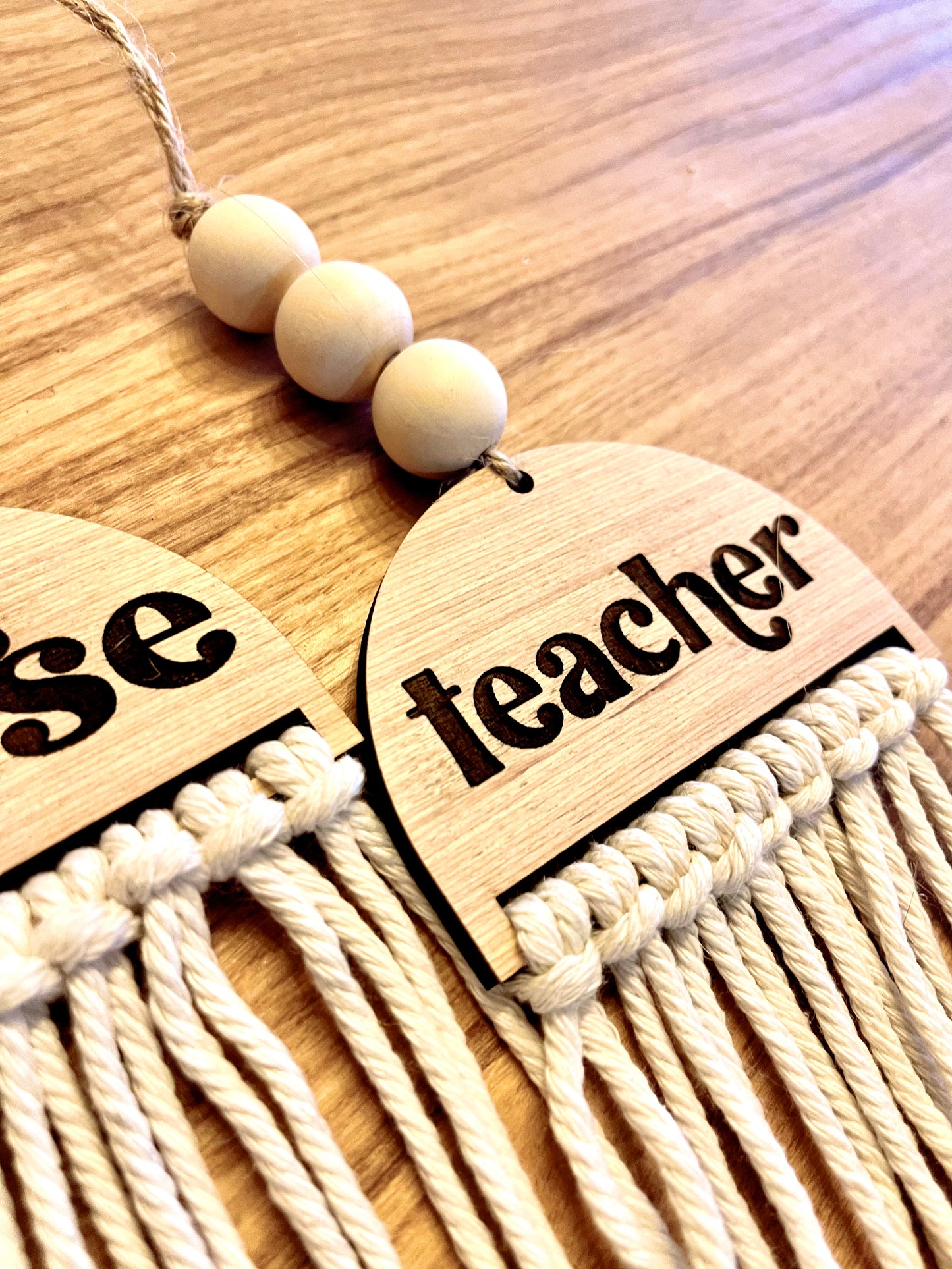 custom mama teacher nurse mothers day Car Charm Review Mirror wood sign Hanging Tag Bead Active