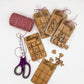 DIY Valentine's Day Tic Tac Toe Game Kid's Kit Arts and Craft