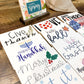 Seasonal Shelf Sitter bundle; Fall Signs; Removable Shelf Sitter; Holiday Sign; Christmas; Halloween