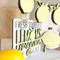 DIY Lemon Hello Summer Seasonal Tiered Tray