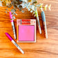 Custom Personalized Sticky note holder gift teacher gift
