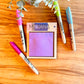 Custom Personalized Sticky note holder gift teacher gift
